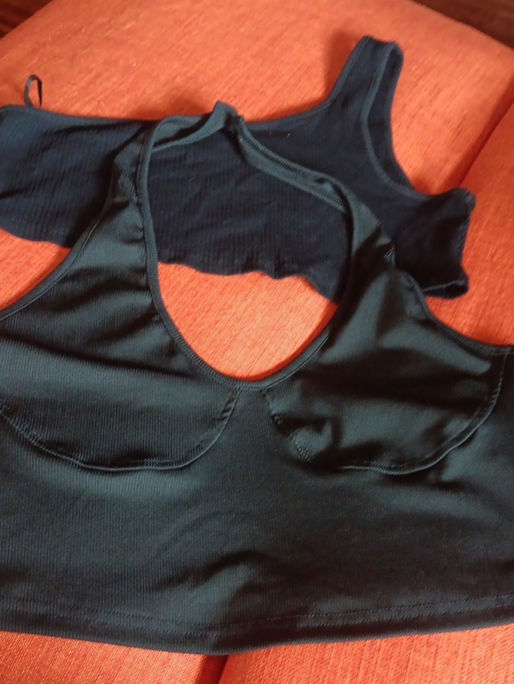 SHEIN Black Curvy Ribbed Tank Tops Bundle